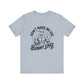 Light Blue Easter Fitness Shirt – Bunny Gains No Days Off Unisex Tee