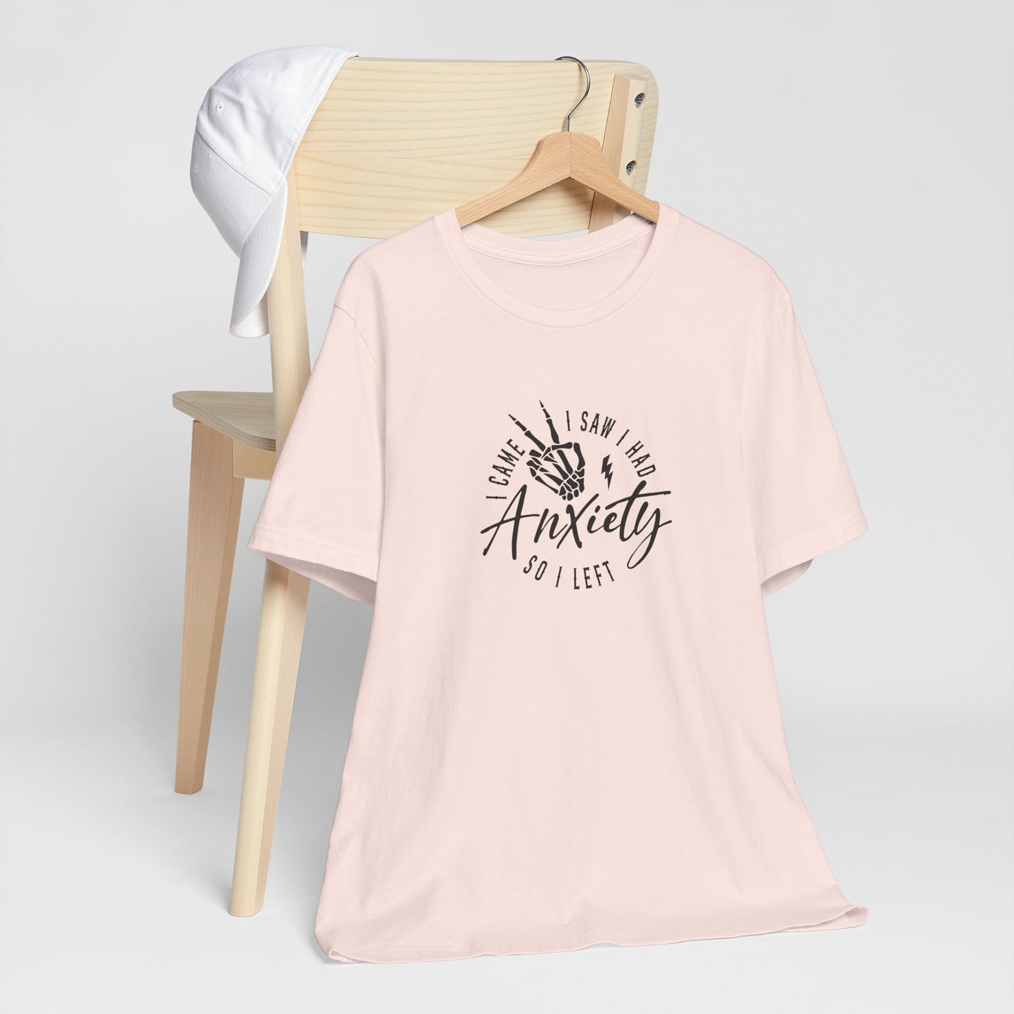 T-Shirt I CAME I SAW I HAD Anxiety Shirt – Funny Mental Health Tee