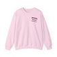 Sweatshirt Hello, I'm Anxious Nametag Sweatshirt for Socially Anxious Women