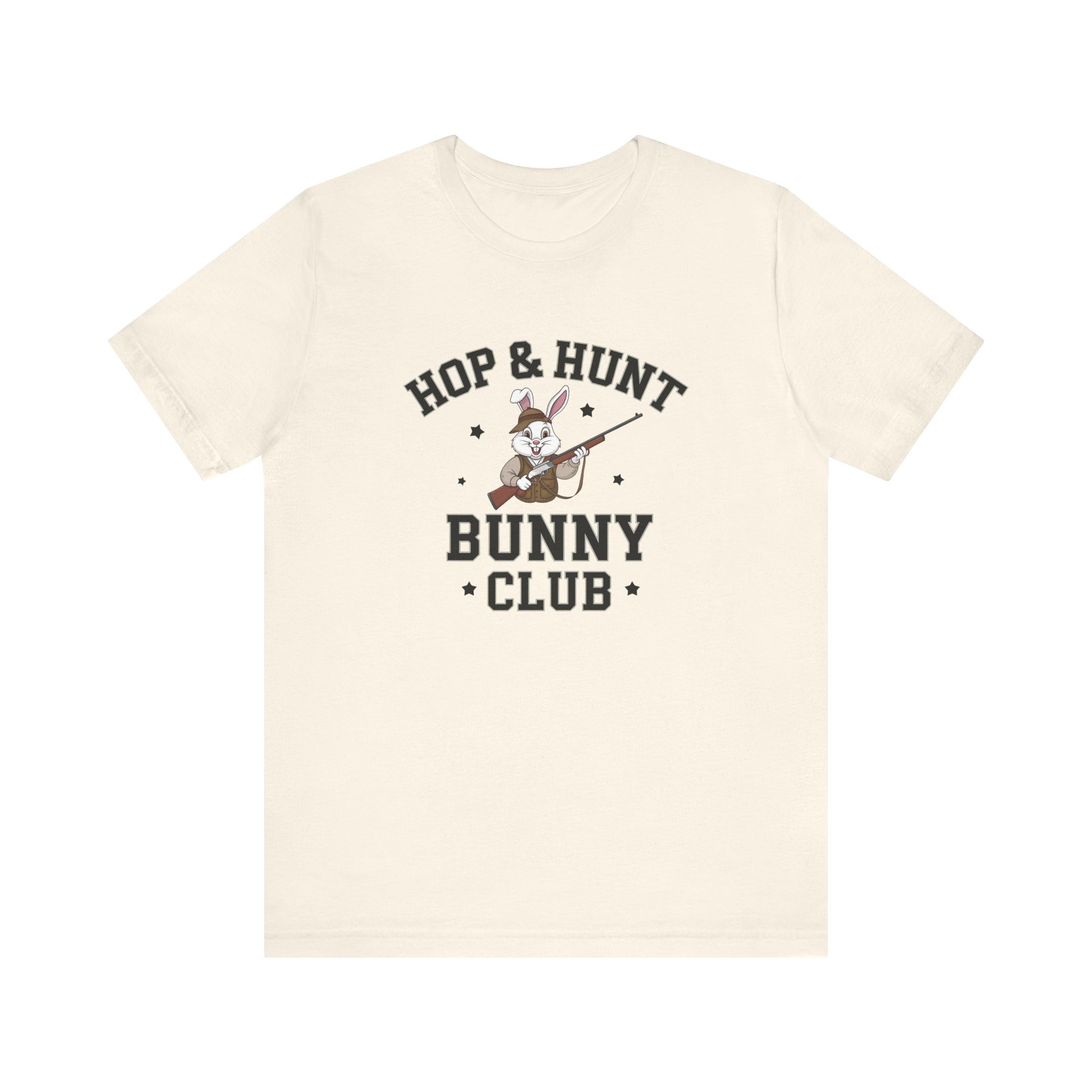 Natural Easter Brunch Shirt – Hop & Hunt Bunny Club Funny & Trendy Tee