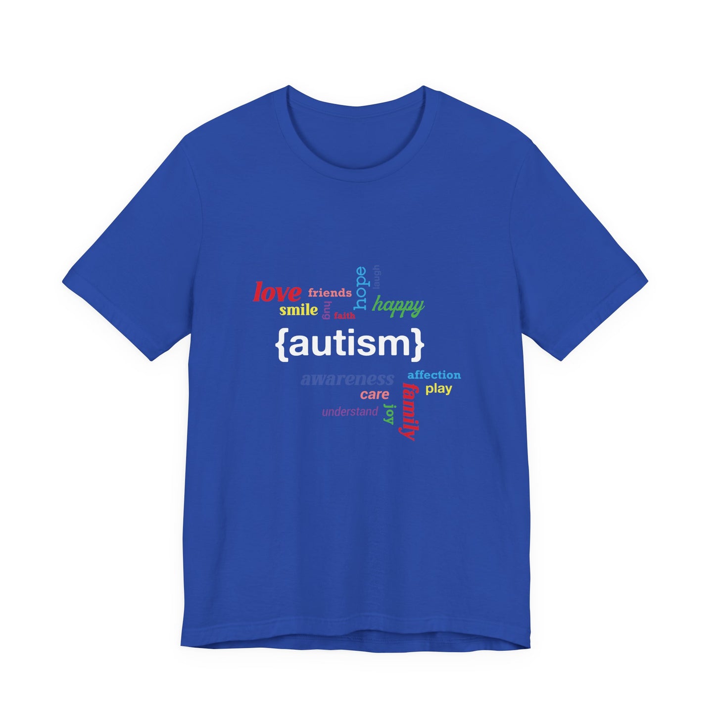 T-Shirt Love Friends Hug Faith Awareness [Autism] Subtle Autism T Shirt