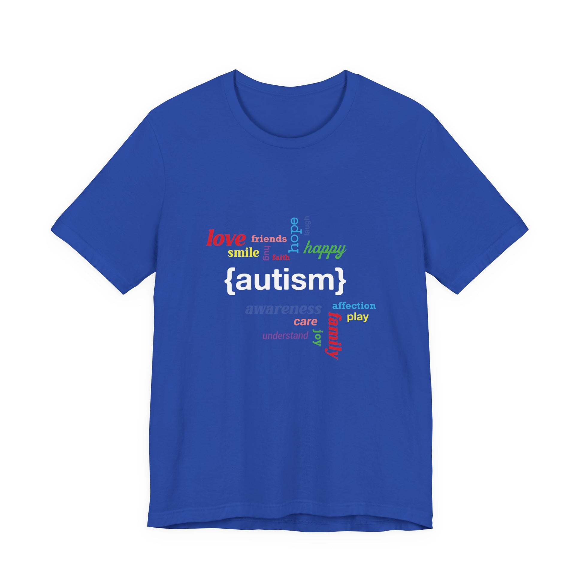 T-Shirt Love Friends Hug Faith Awareness [Autism] Subtle Autism T Shirt