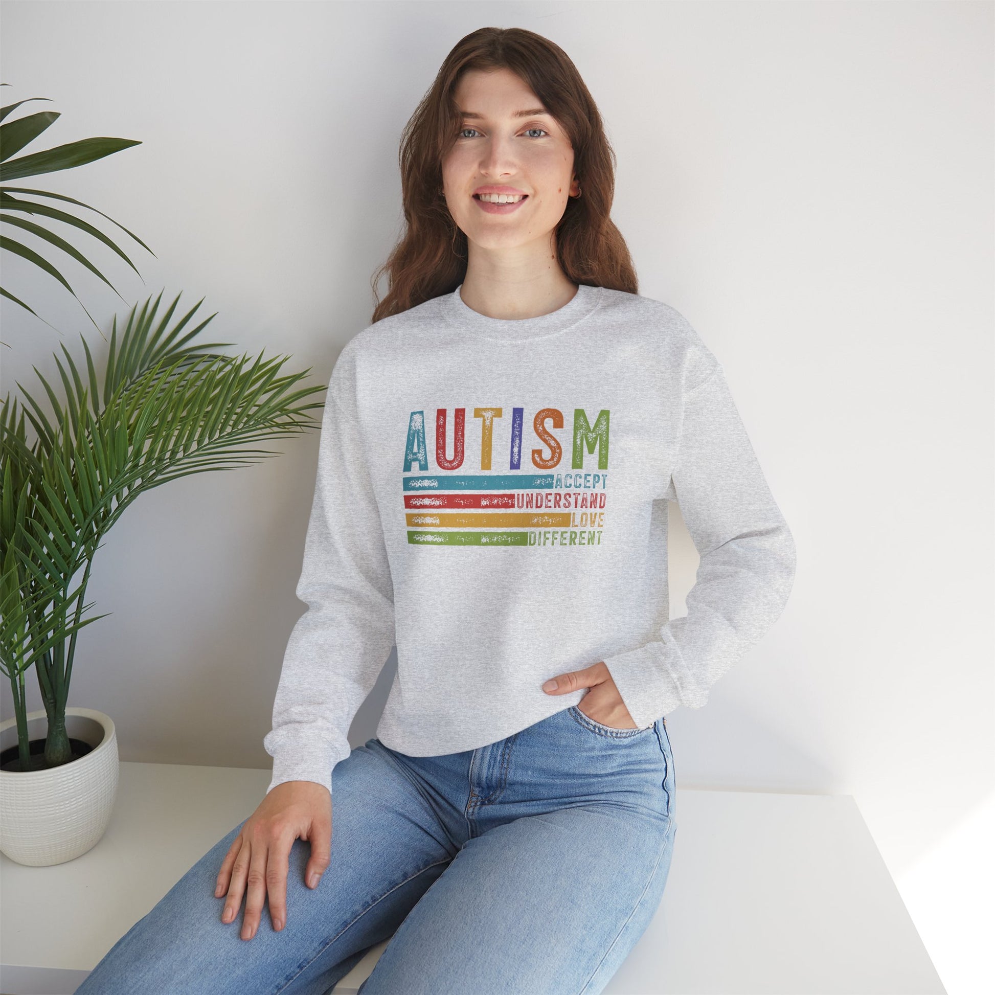 Sweatshirt AUTISM Accept Understand Love Supportive Awareness Sweatshirt