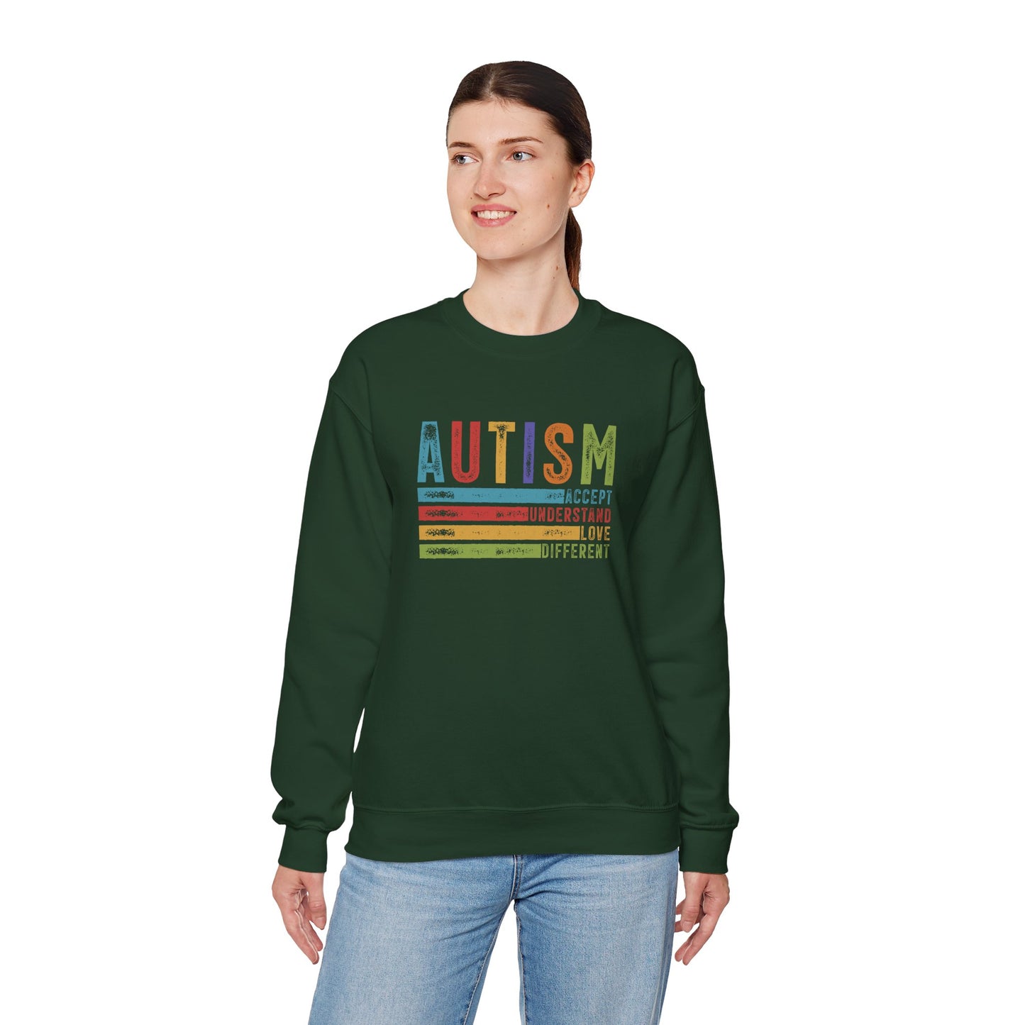 Sweatshirt AUTISM Accept Understand Love Supportive Awareness Sweatshirt