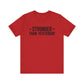 Red Empowering Tee – Stronger Than Yesterday Graphic T-Shirt