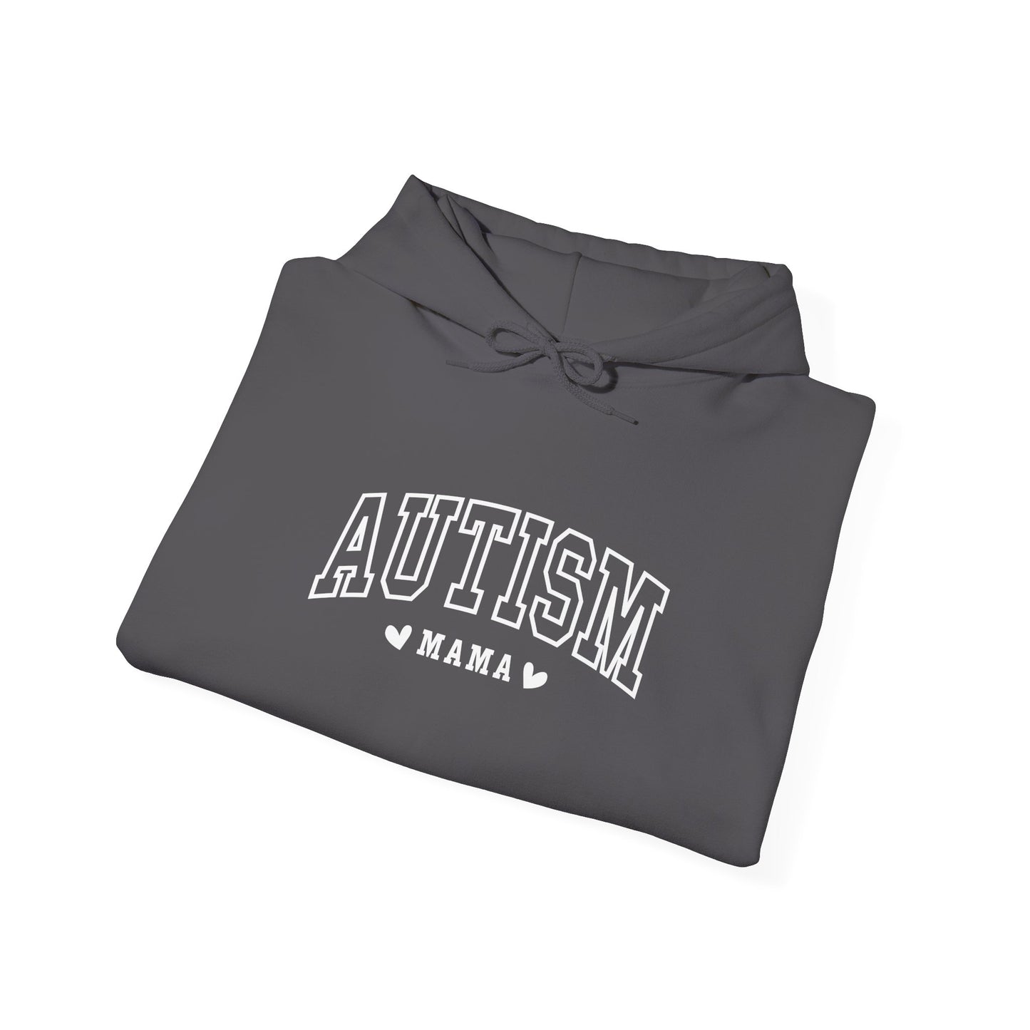 Hoodie AUTISM MAMA Hoodie – Collegiate-Inspired Supportive Mom Design