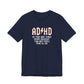 T-Shirt ADHD Lightning Bolt T-Shirt – Bold Funny ADHD Graphic Tee