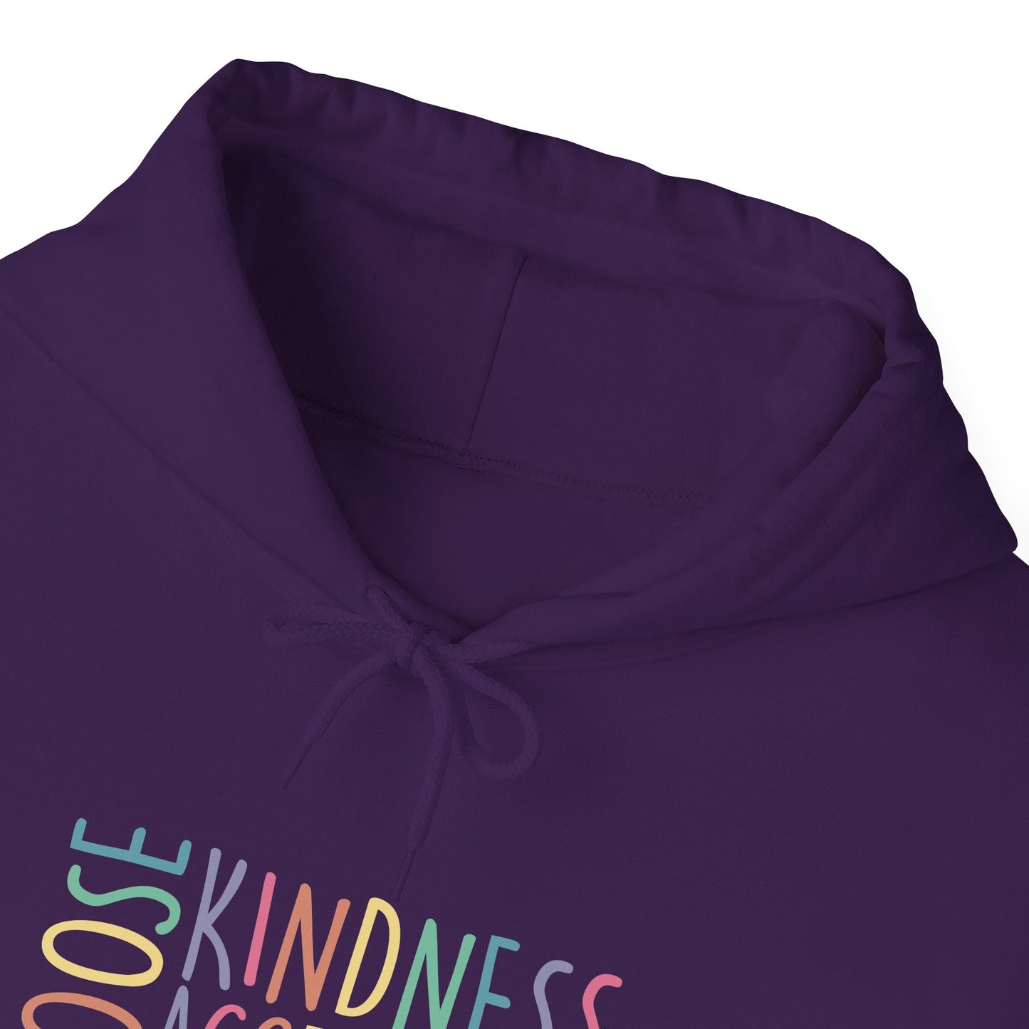 CHOOSE KINDNESS Hoodie – Colorful Inclusion & Acceptance Design