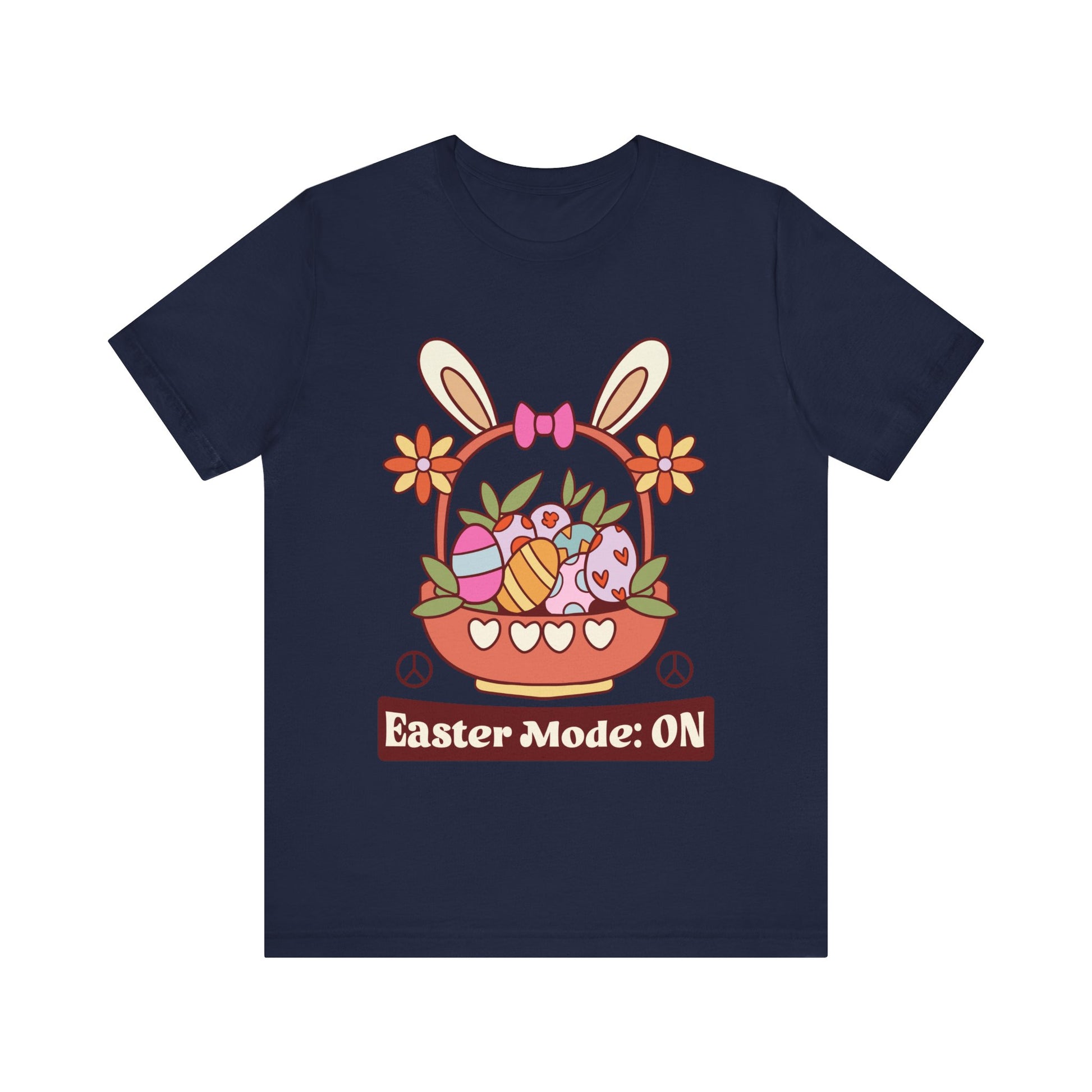 Navy Easter Mode: ON Easter Shirt | Funny & Trendy Women's Easter Tee