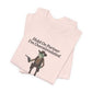 T-Shirt Hold On Partner T-Shirt – Funny ADHD T-Shirt with Cowboy Frog