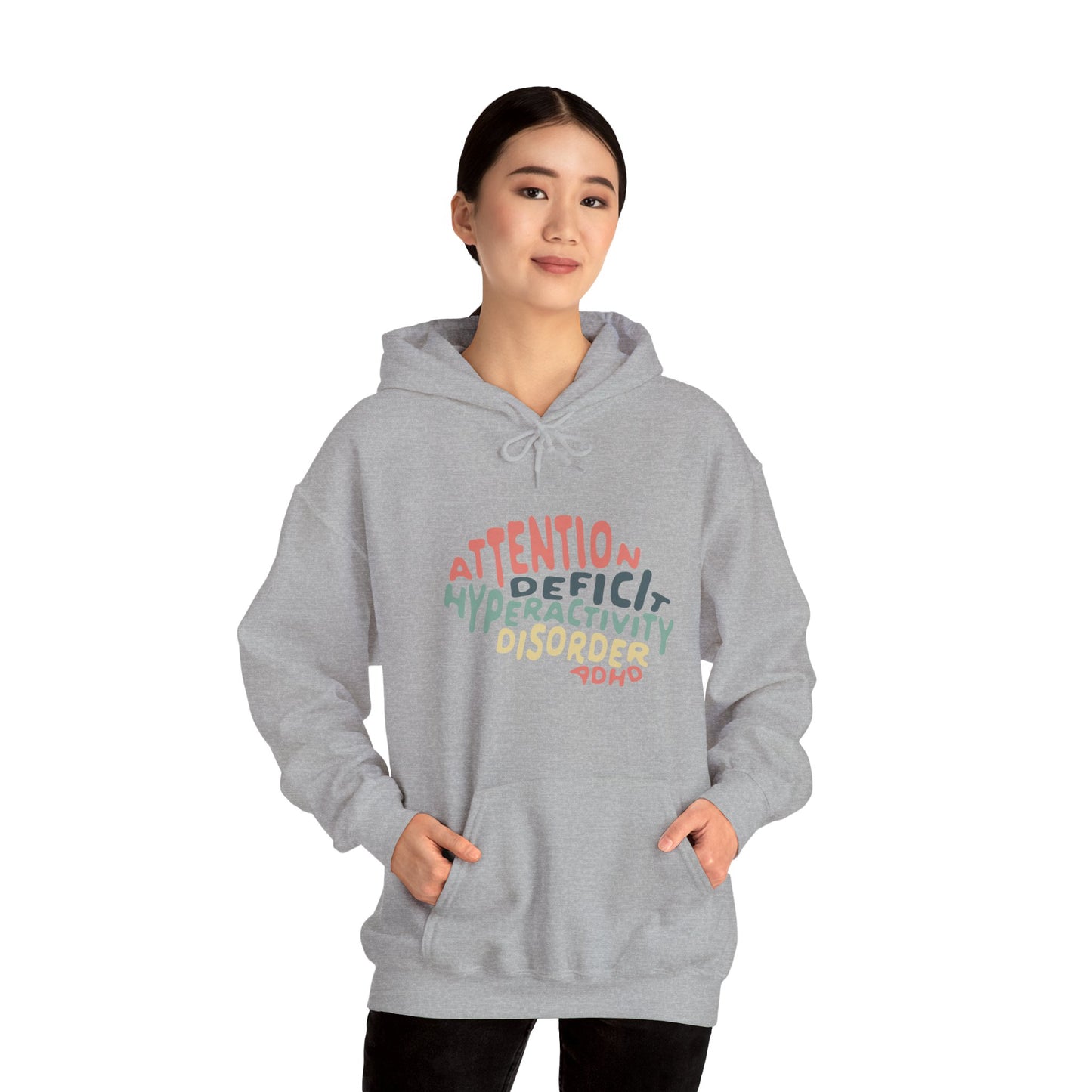 Hoodie Attention Hyperactivity Deficit Disorder Hoodie – ADHD Awareness Hoodie