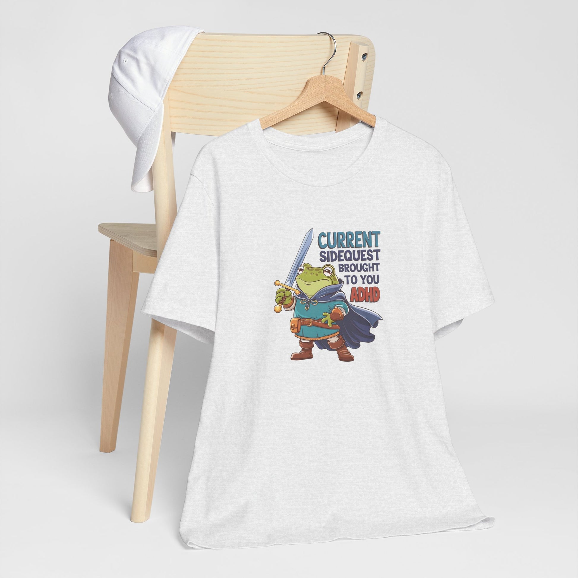 T-Shirt CURRENT SIDEQUEST BROUGHT TO YOU BY ADHD - ADHD T Shirt Funny