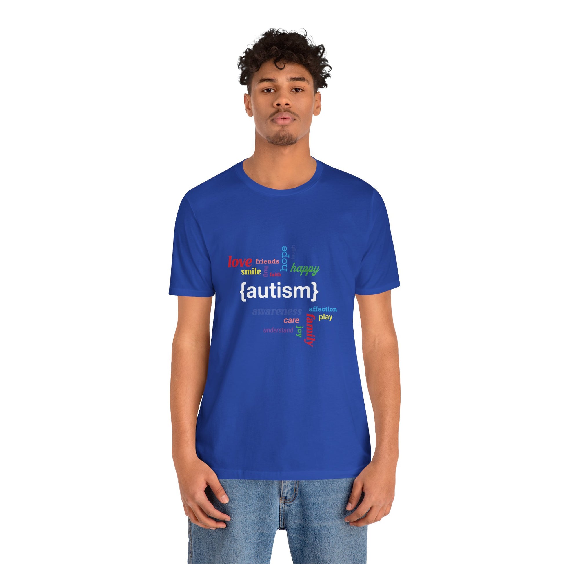 T-Shirt Love Friends Hug Faith Awareness [Autism] Subtle Autism T Shirt