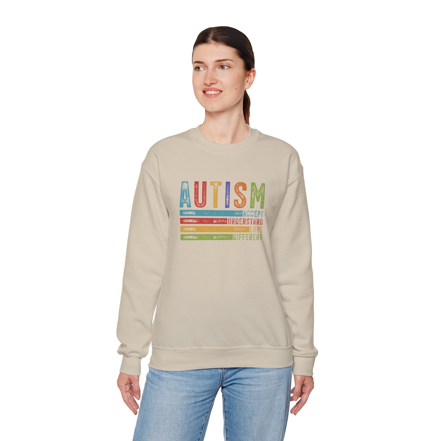 Sweatshirt AUTISM Accept Understand Love Supportive Awareness Sweatshirt