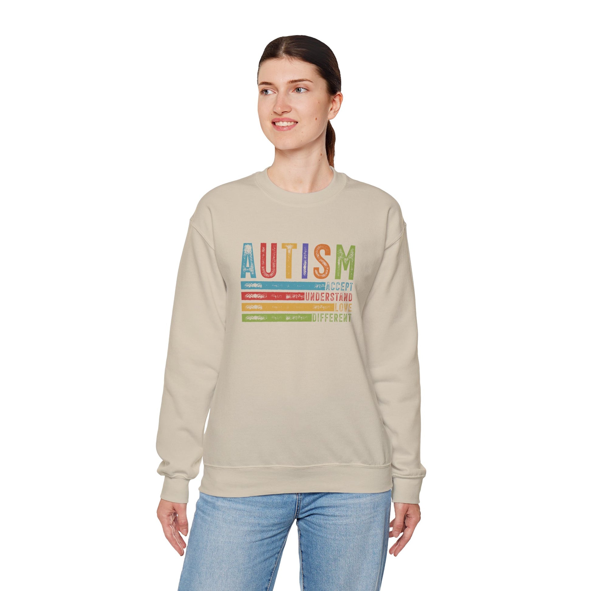 Sweatshirt AUTISM Accept Understand Love Supportive Awareness Sweatshirt