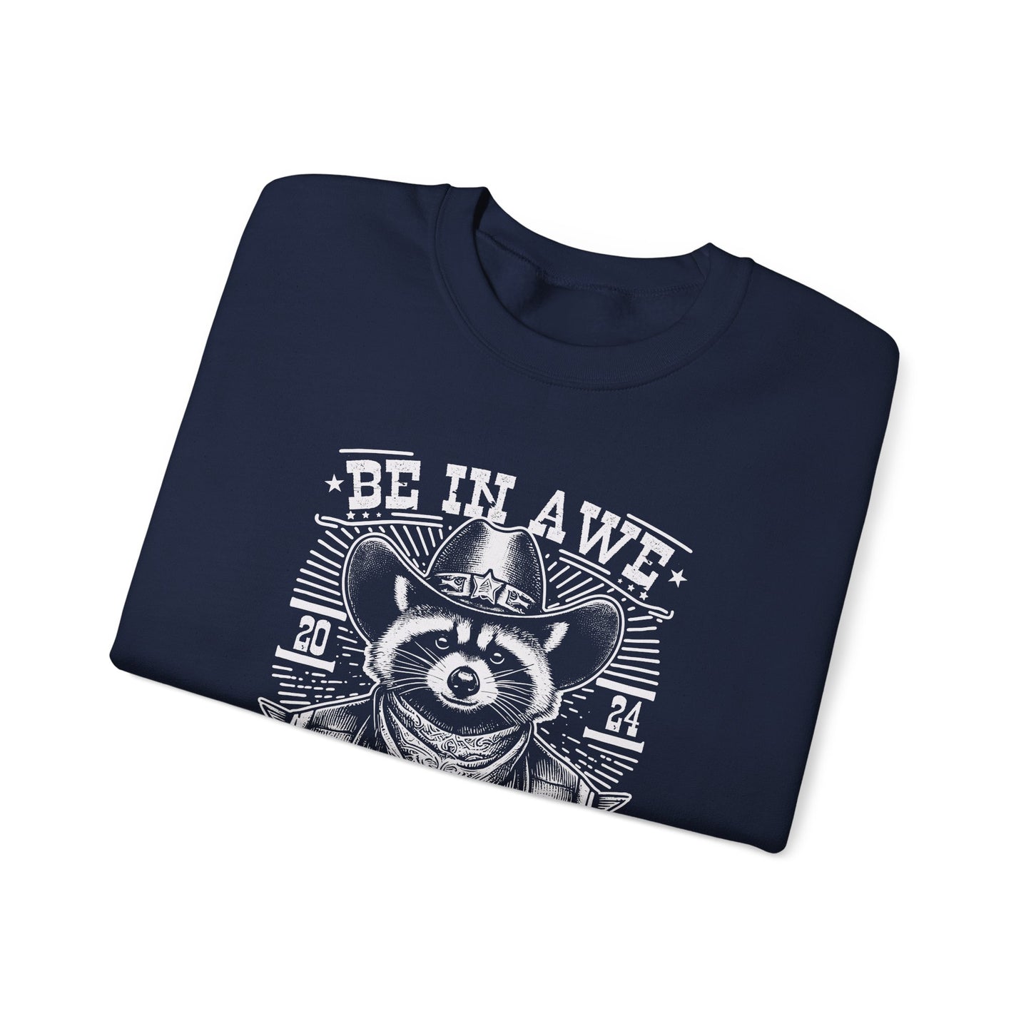 Sweatshirt BE IN AWE OF MY 'TISM Western Meme Autism Sweatshirt