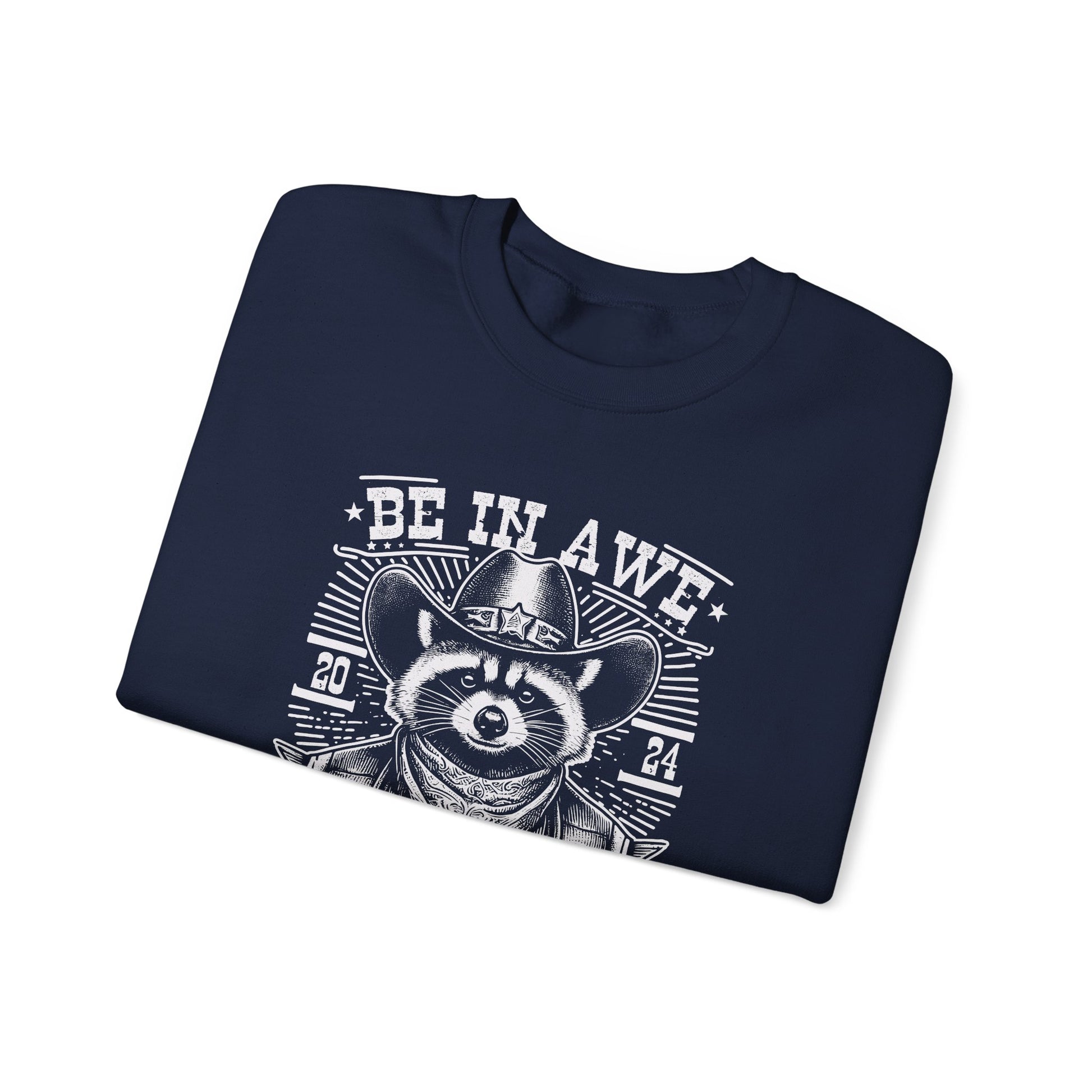 Sweatshirt BE IN AWE OF MY 'TISM Western Meme Autism Sweatshirt