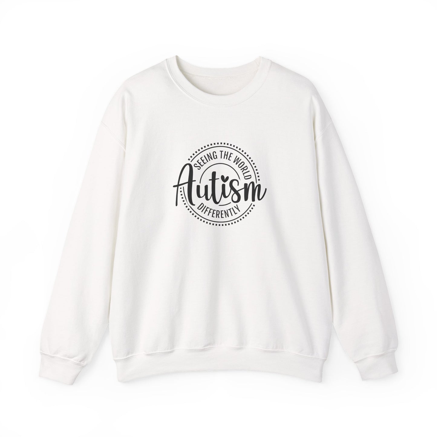 Sweatshirt Seeing the World Differently Autism Sweatshirt for Women & Teens