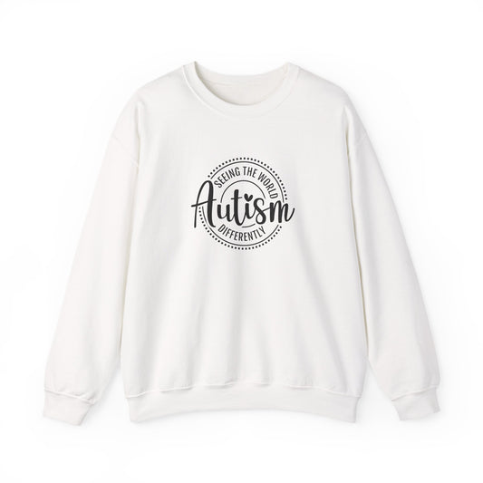 Sweatshirt Seeing the World Differently Autism Sweatshirt for Women & Teens