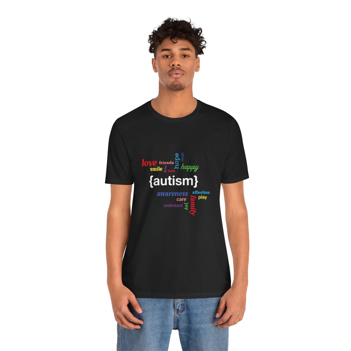T-Shirt Love Friends Hug Faith Awareness [Autism] Subtle Autism T Shirt