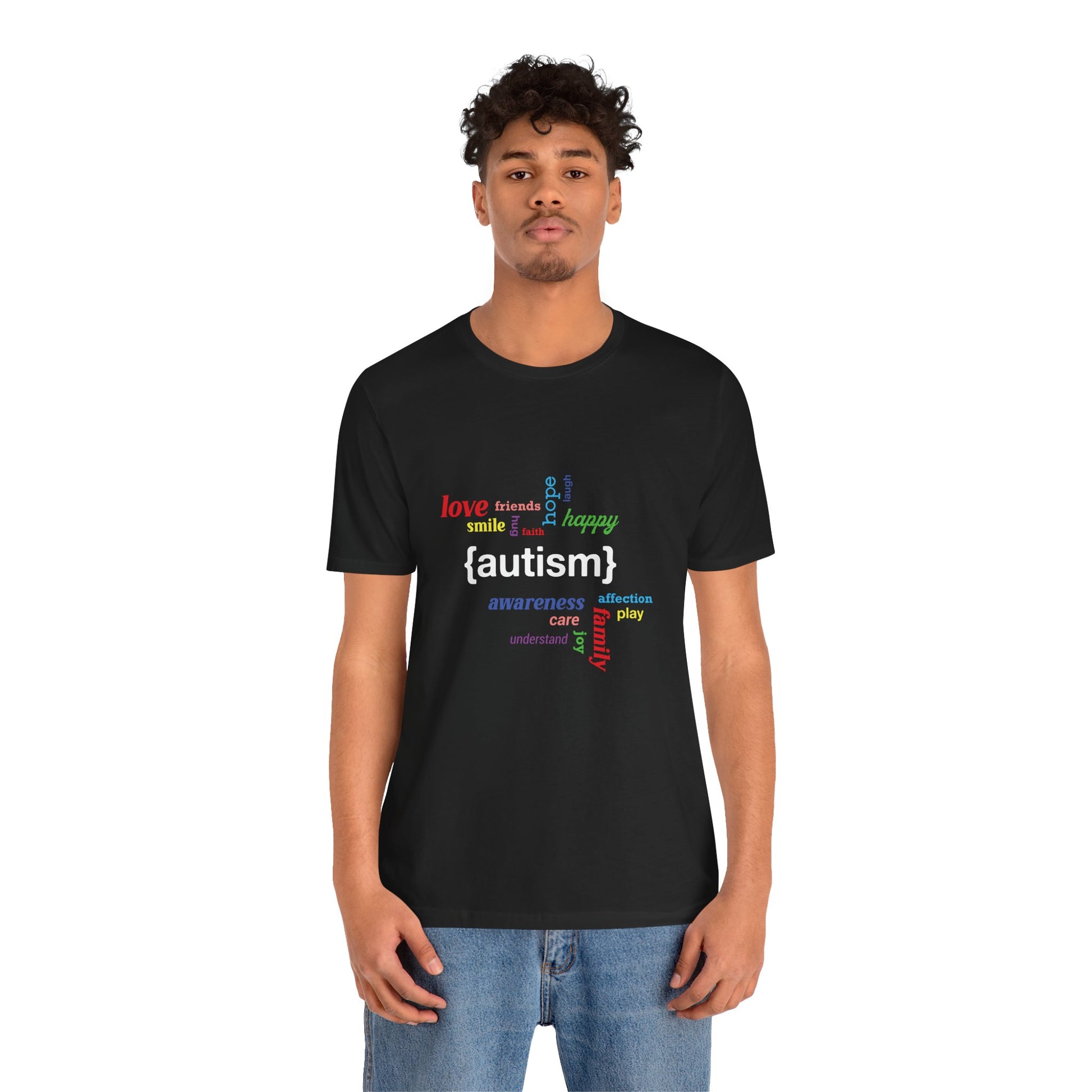 T-Shirt Love Friends Hug Faith Awareness [Autism] Subtle Autism T Shirt