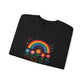 Sweatshirt It's Okay to Be Different Rainbow Autism Awareness Sweatshirt