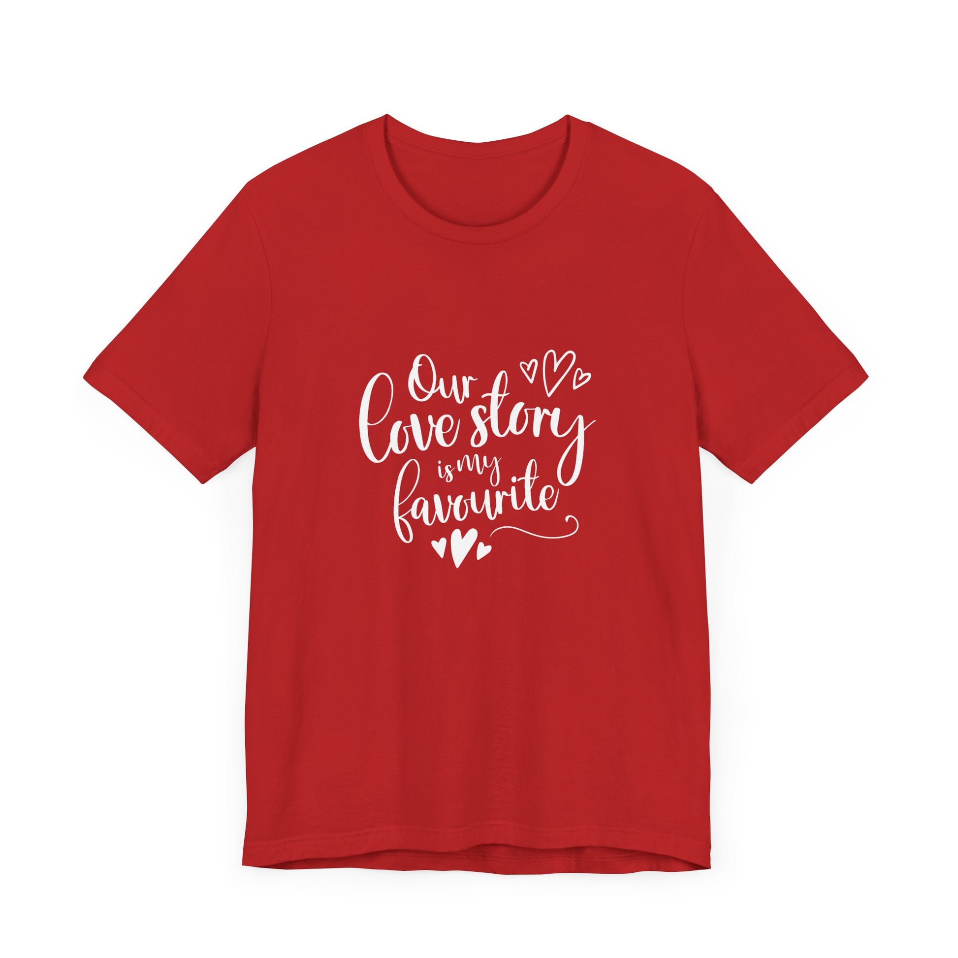 Couples Gift Shirt – Our Love Story Is My Favorite Tee