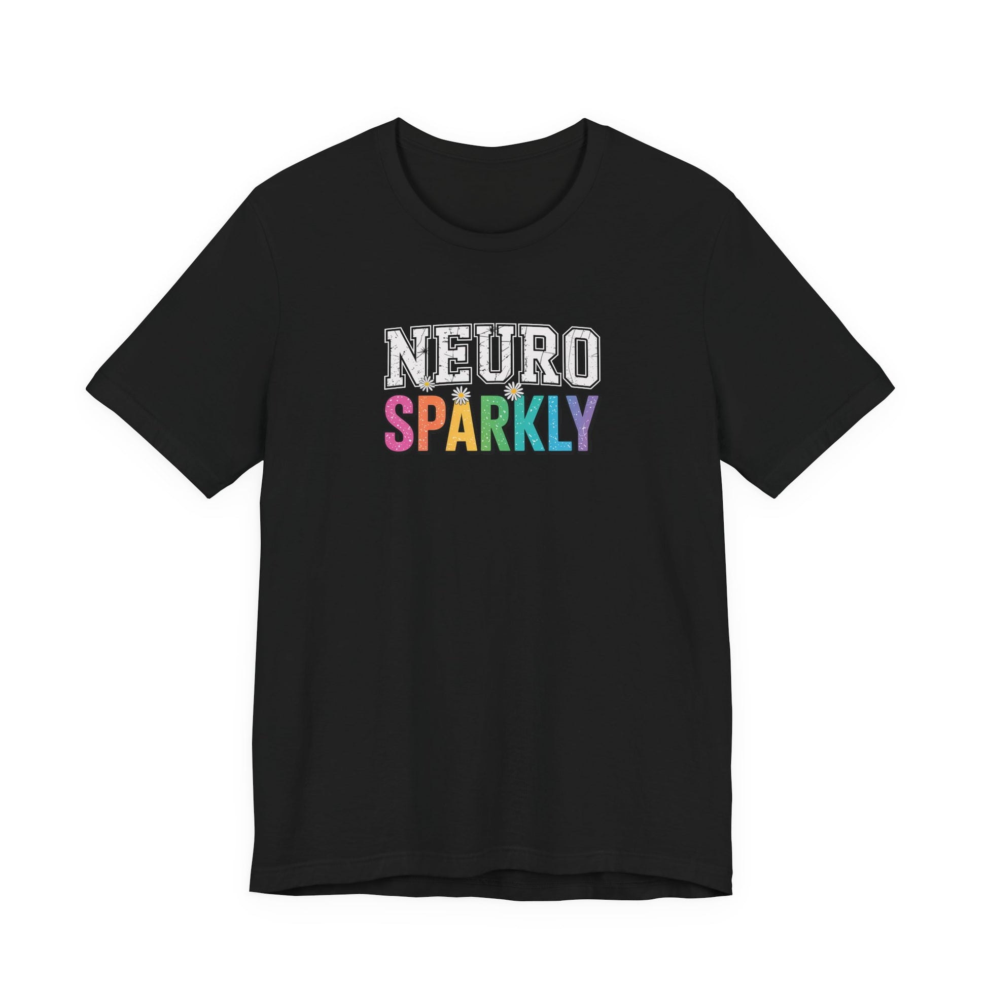 T-Shirt NEURO SPARKLY – Colorful ADHD T Shirt for Women & Young Adults