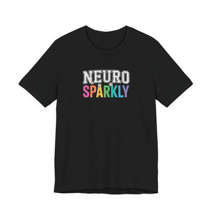 T-Shirt NEURO SPARKLY – Colorful ADHD T Shirt for Women & Young Adults