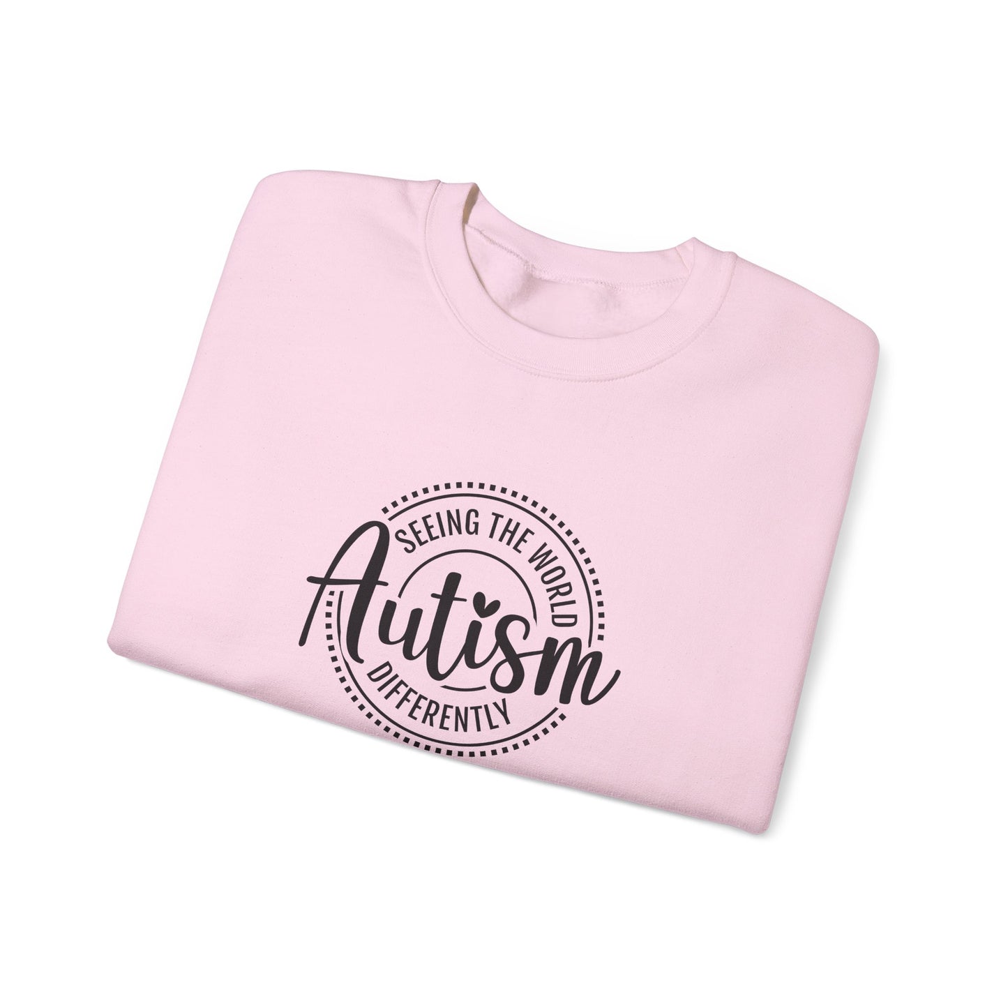 Sweatshirt Seeing the World Differently Autism Sweatshirt for Women & Teens