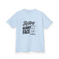 Resting Bunny Face Kids Easter Shirt | Funny Easter Tee for Kids