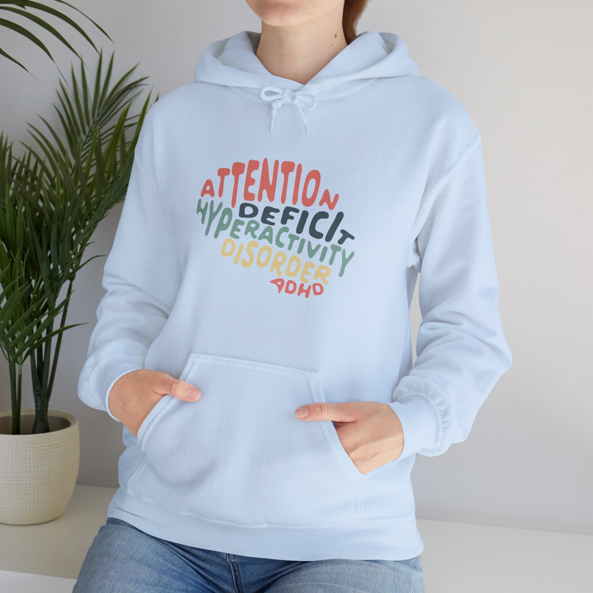 Hoodie Attention Hyperactivity Deficit Disorder Hoodie – ADHD Awareness Hoodie
