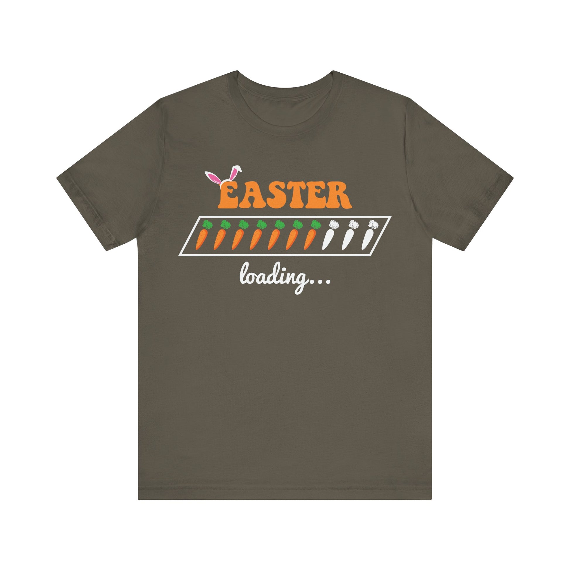 Army Trendy Easter Shirt – Easter Loading... Please Wait Tee