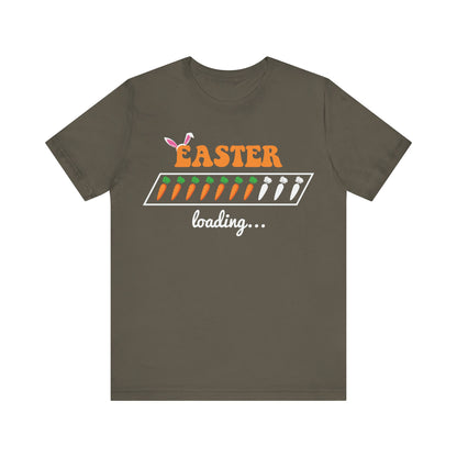 Army Trendy Easter Shirt – Easter Loading... Please Wait Tee
