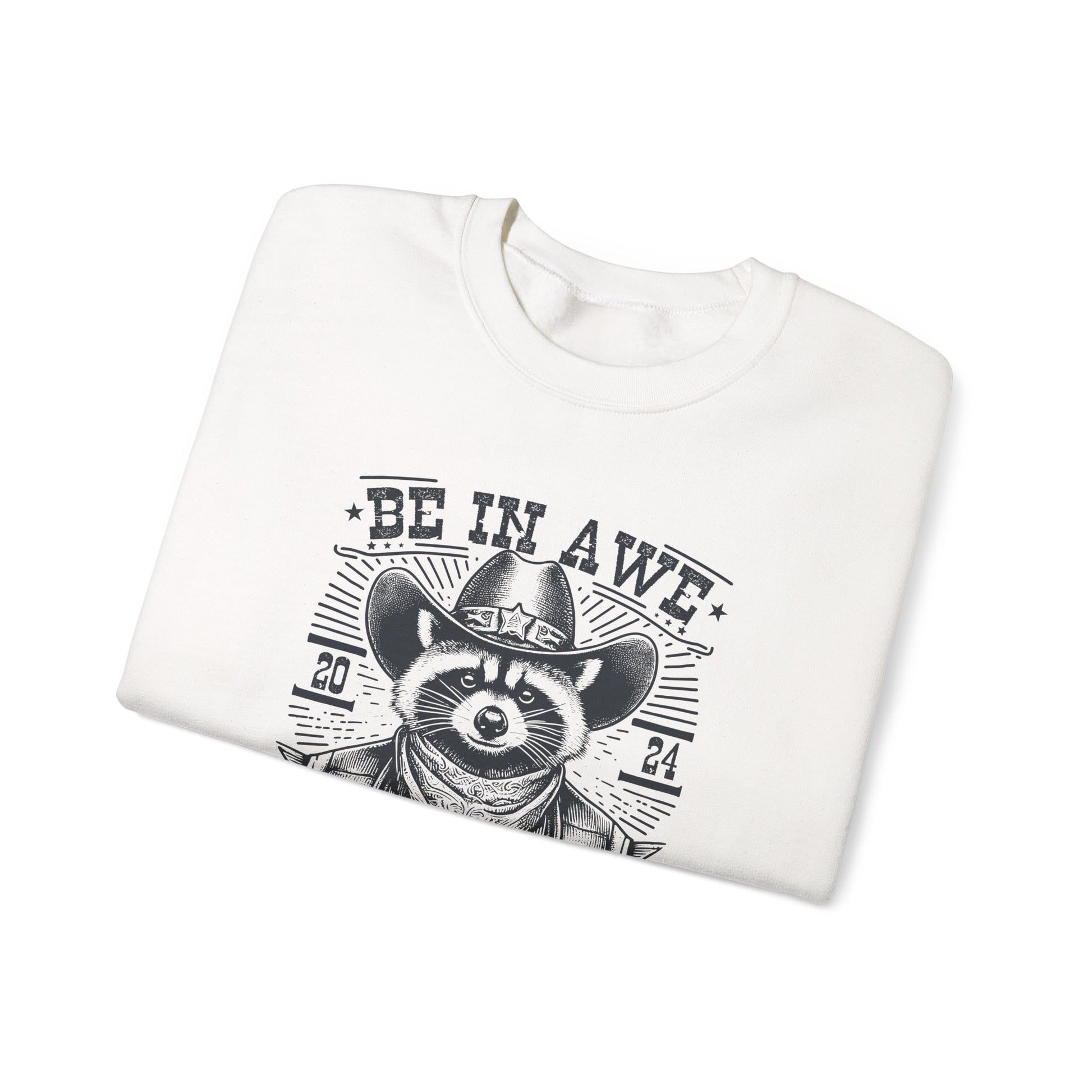 Sweatshirt BE IN AWE OF MY 'TISM Western Meme Autism Sweatshirt