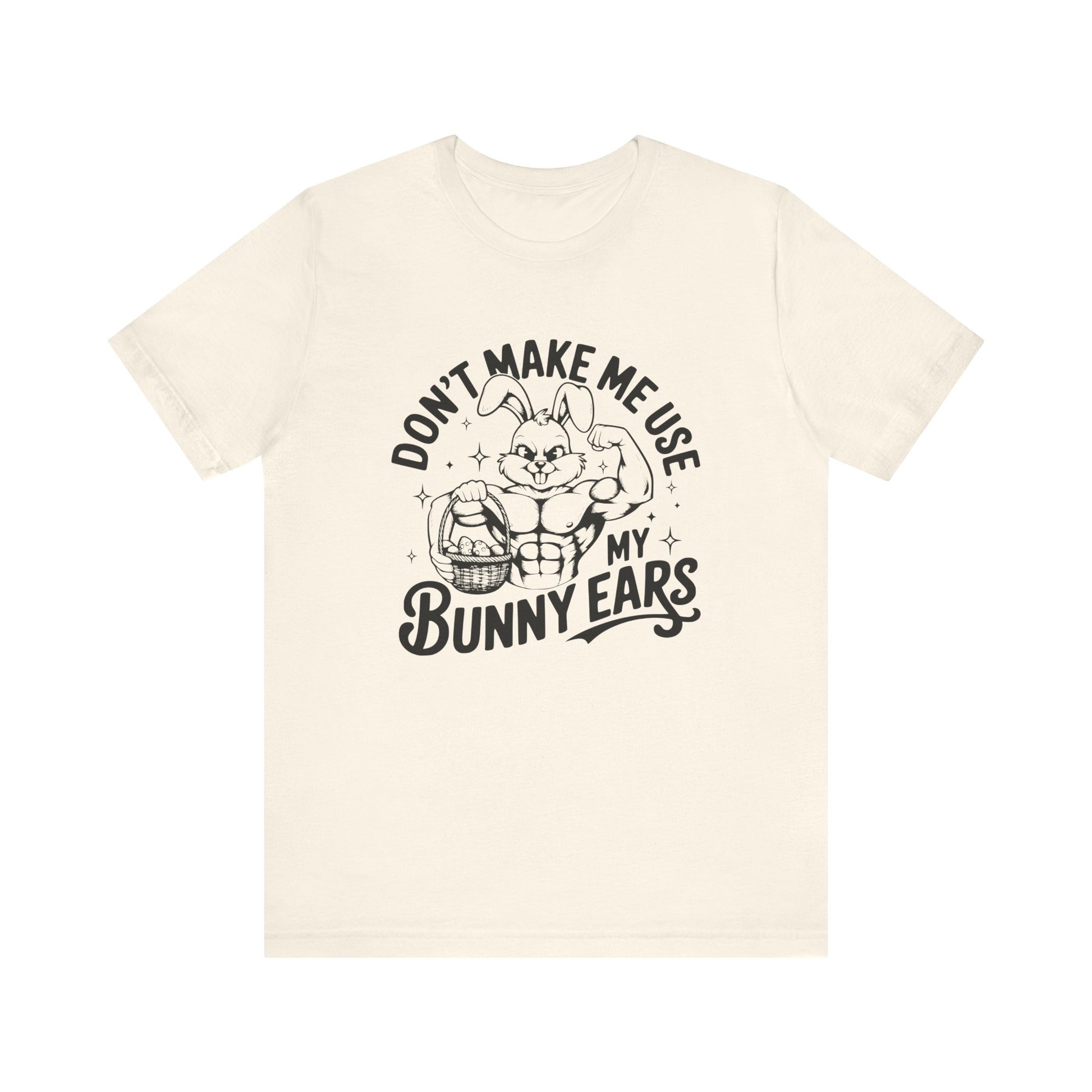 Natural Easter Fitness Shirt – Bunny Gains No Days Off Unisex Tee