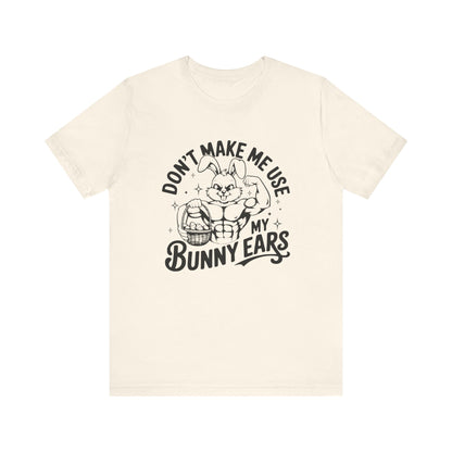 T-Shirt Easter Fitness Shirt – Bunny Gains No Days Off Unisex Tee