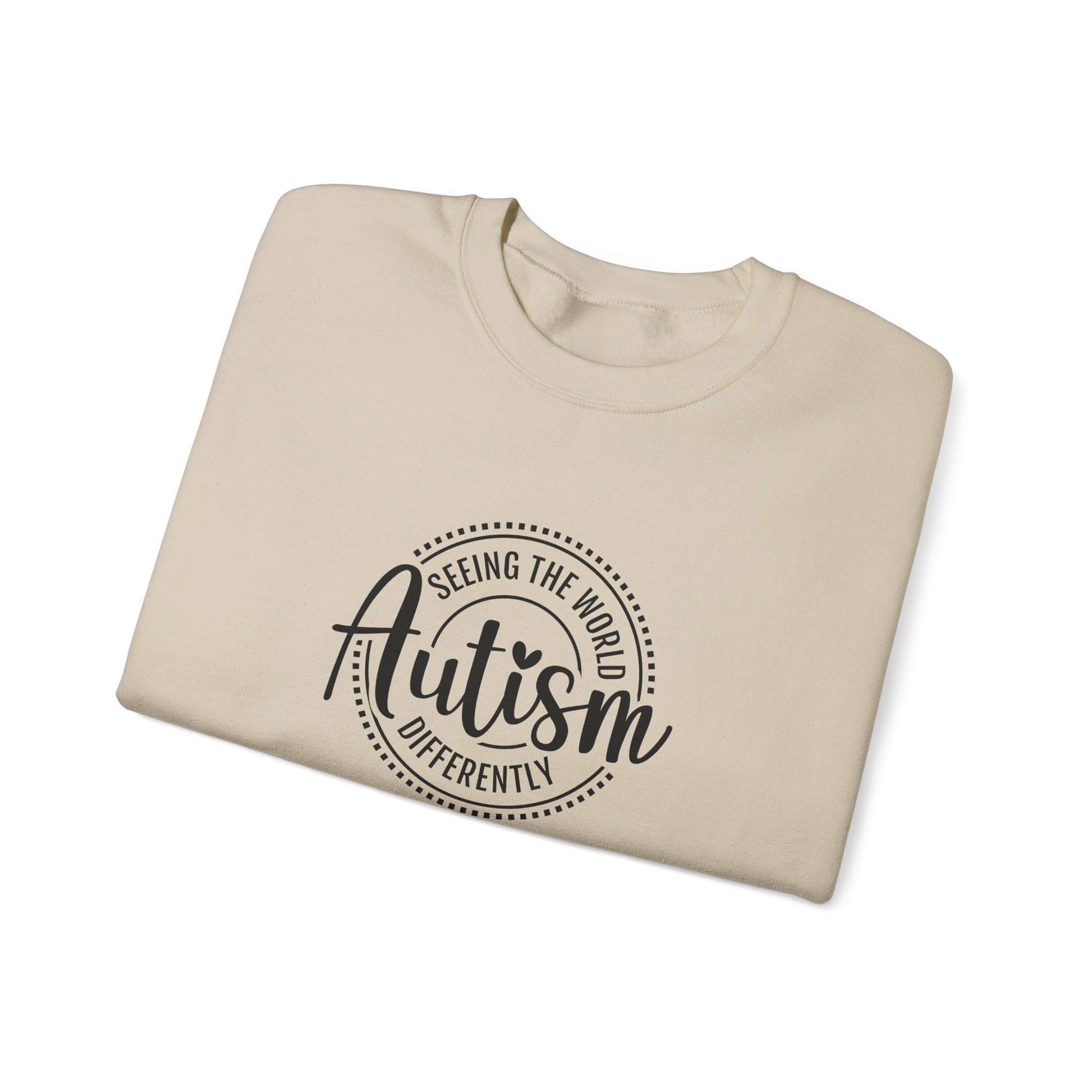 Sweatshirt Seeing the World Differently Autism Sweatshirt for Women & Teens