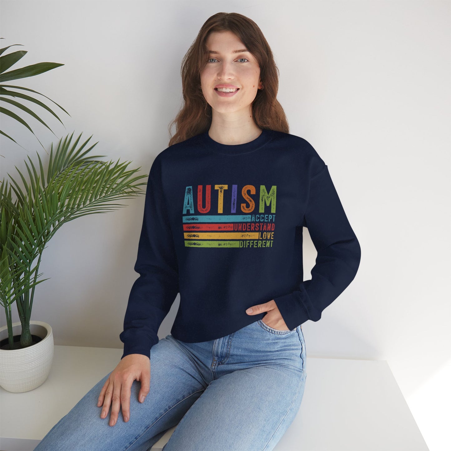 Sweatshirt AUTISM Accept Understand Love Supportive Awareness Sweatshirt