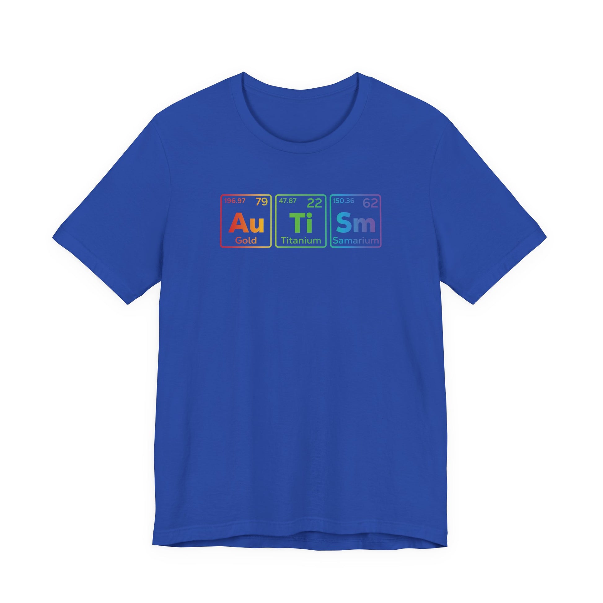 T-Shirt Au Ti Sm AUTISM | Subtle Periodic Autism Awareness T‑Shirt
