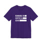 T-Shirt RUNNING ON COFFEE & ADHD – Funny ADHD T-Shirt for Adults