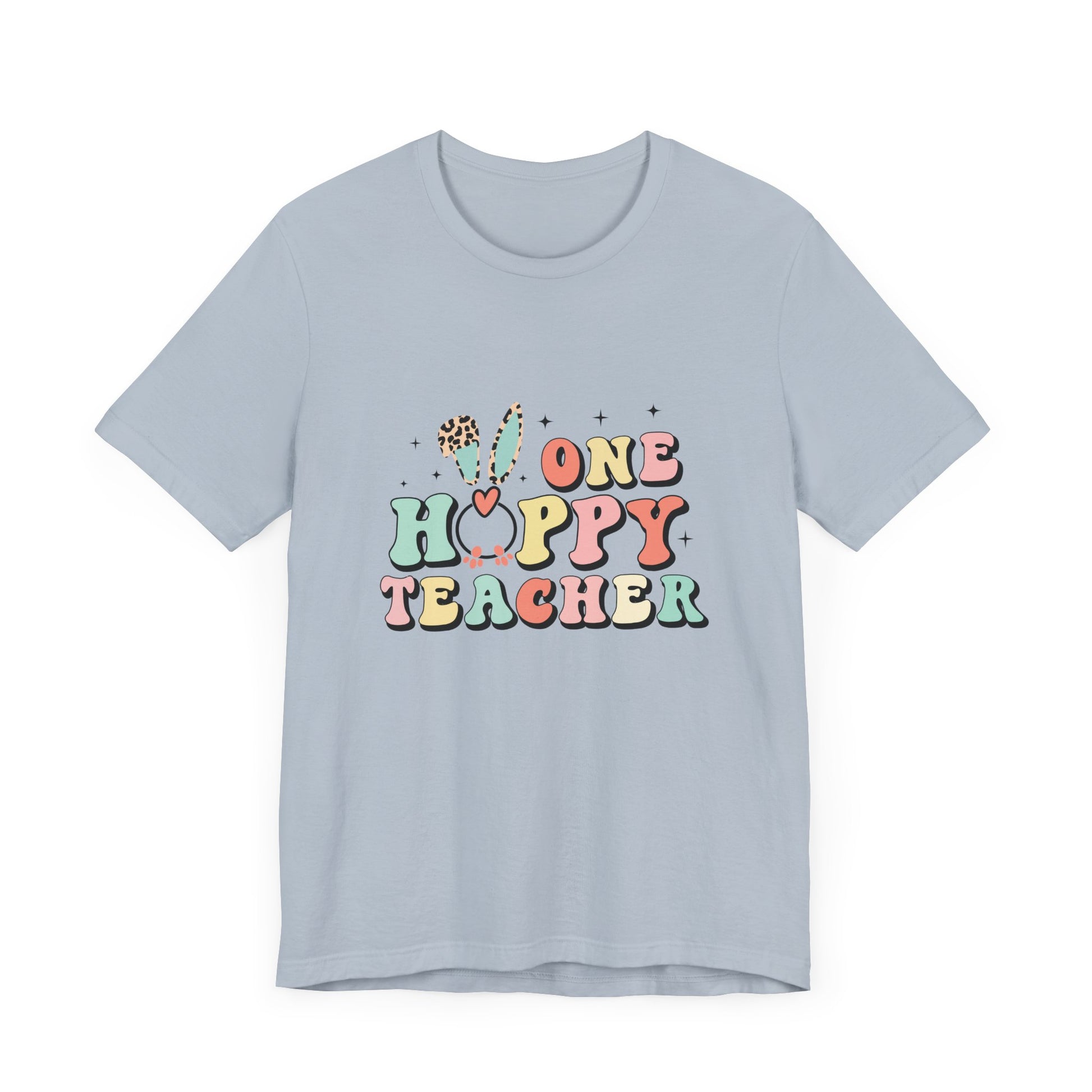 Teacher Easter Shirt – One Hoppy Teacher Bunny Tee