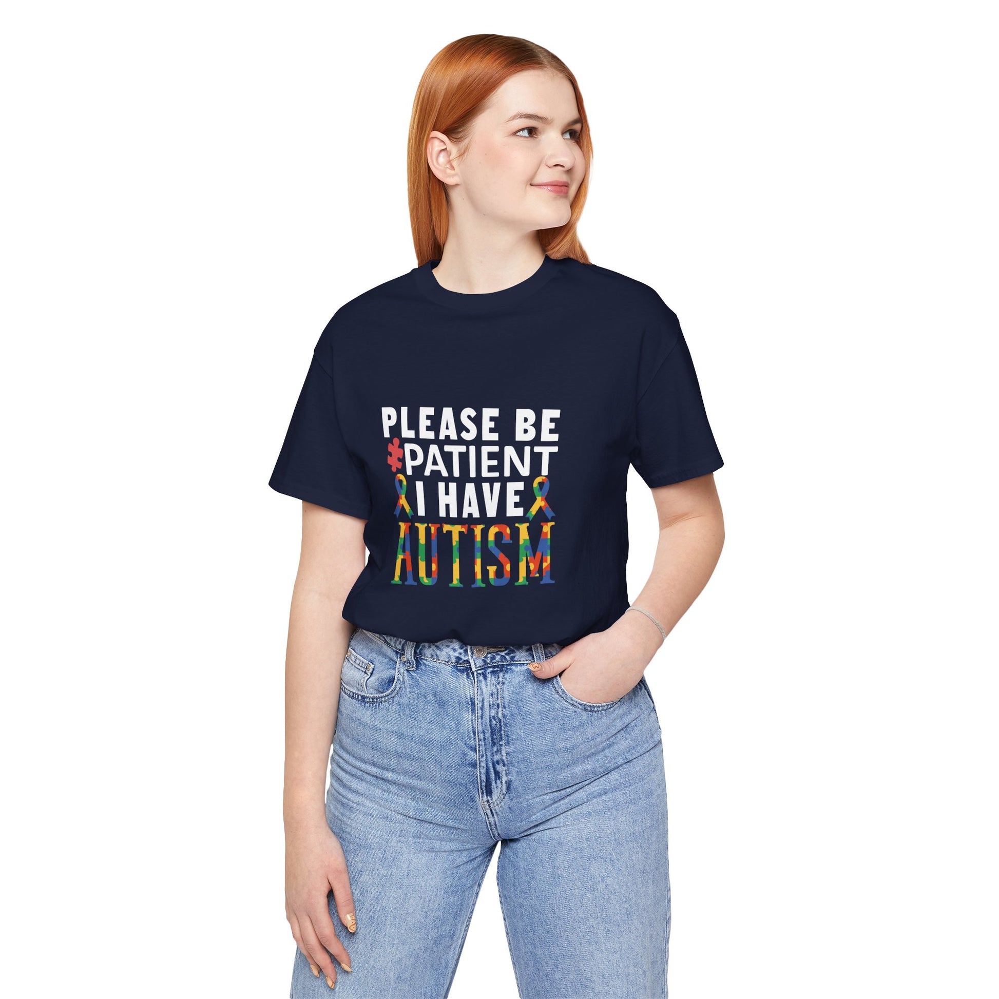 T-Shirt Please Be Patient I Have Autism Shirt