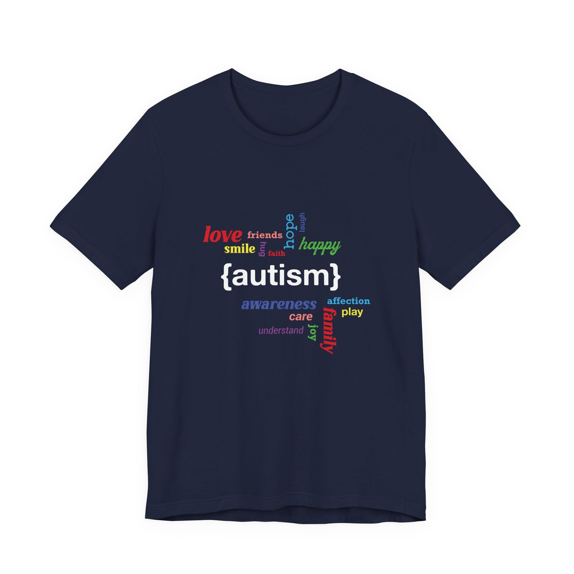 T-Shirt Love Friends Hug Faith Awareness [Autism] Subtle Autism T Shirt