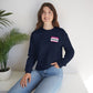 Sweatshirt Hello, I'm Anxious Nametag Sweatshirt for Socially Anxious Women