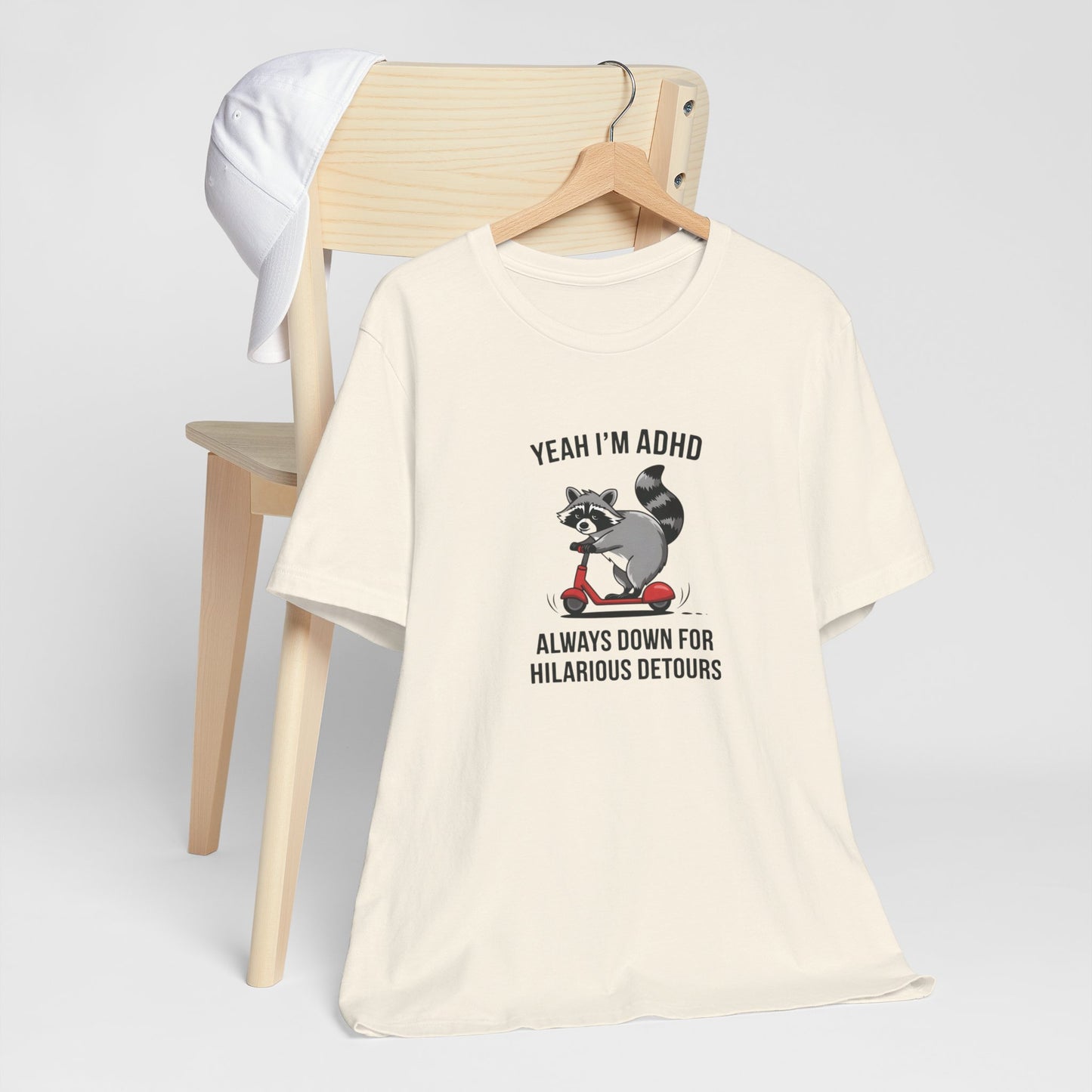 T-Shirt YEAH I’M ADHD T-Shirt – Funny ADHD Detour Cartoon Shirt