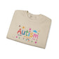Sweatshirt Accept Understand Love Autism Sweatshirt with Playful Design
