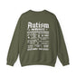 Sweatshirt Autism Awareness World Tour Statement Autism Sweatshirt