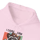 Hoodie I Came I Saw And I Forgot Hoodie – Funny ADHD Raccoon Hoodie