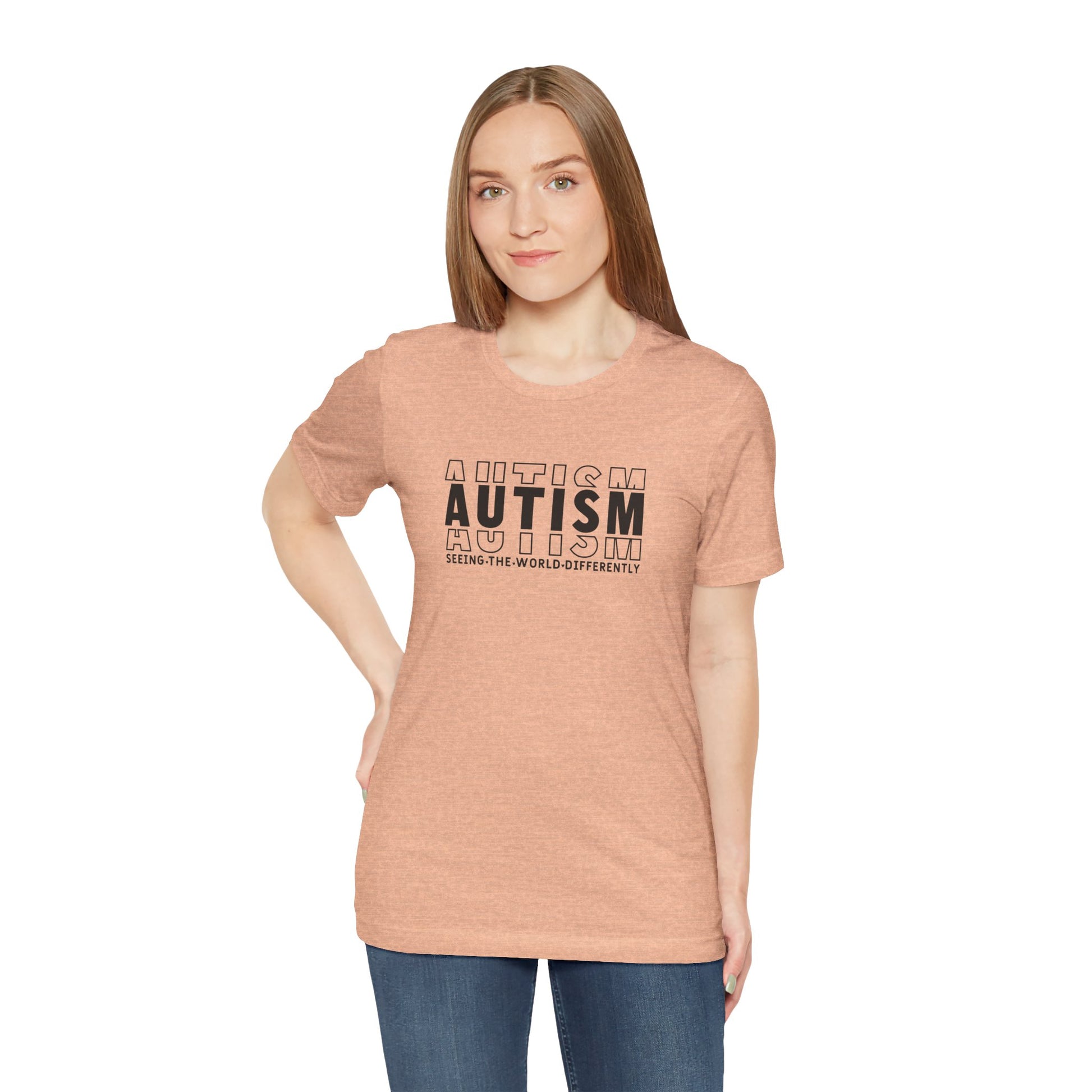 Autism; Seeing the World Differently Autism T-Shirt